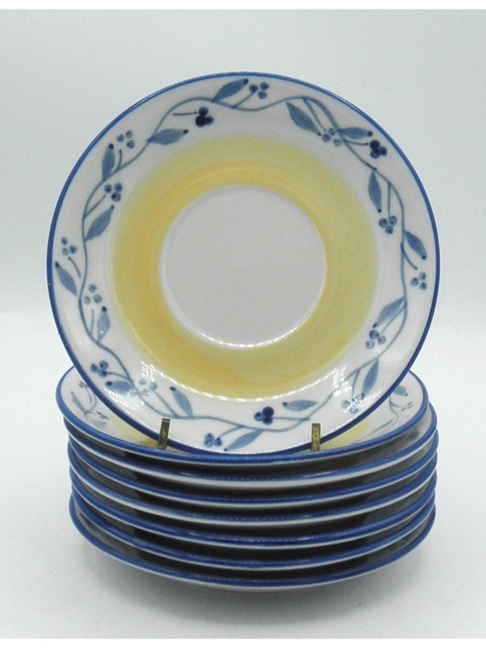 Celestino by Tabletops Unlimited 6 Inch Saucer Set of 8 Pattern TAUCELE